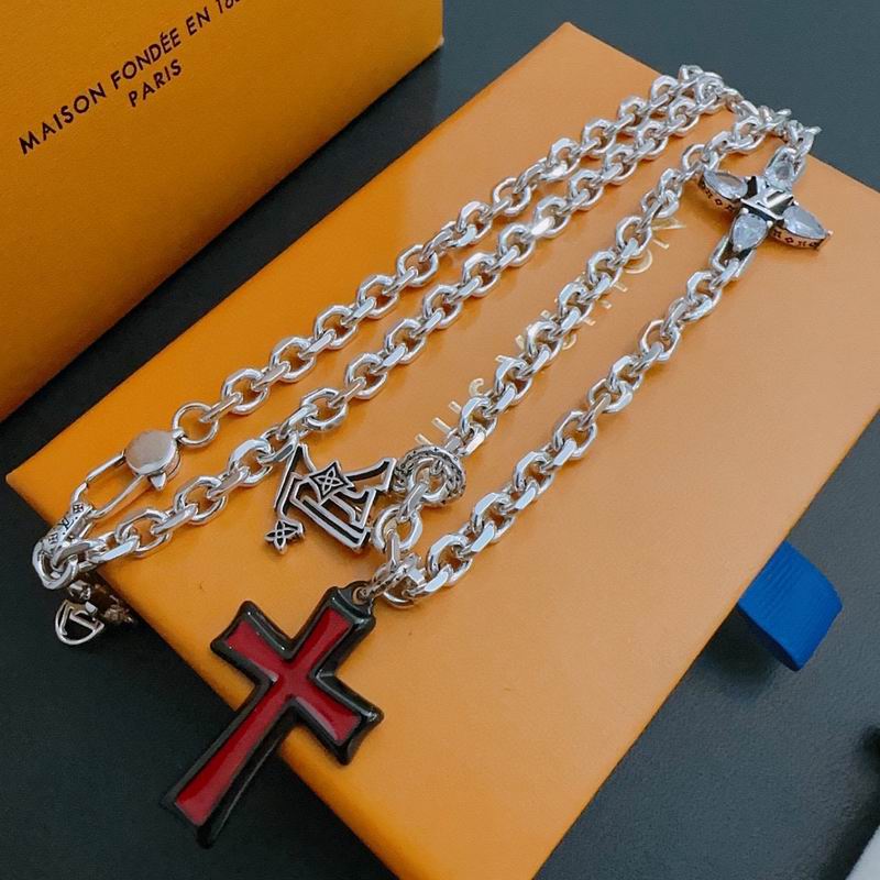 LV Necklace 03lyr450